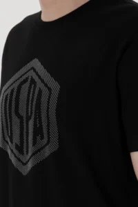 US Polo Assn. Men Regular Fit Crew Neck Black T-Shirt - Image 7