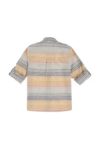 US Polo Assn. Boys' Beige Long Sleeve Shirt - Image 2