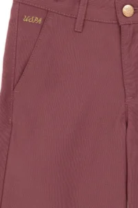 US Polo Assn. Girls' Dusty Rose Kanvas Pants - Image 6