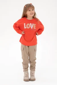 US Polo Assn. Girls' Sand Kanvas Pants - Image 2