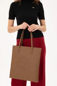 US Polo Assn. Women Brown Tote Bag - Image 2