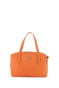US Polo Assn. Women Orange Tote Bag - Image 3