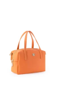 US Polo Assn. Women Orange Tote Bag - Image 4