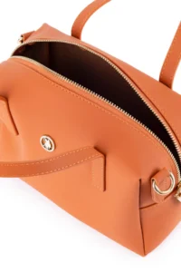 US Polo Assn. Women Orange Tote Bag - Image 7