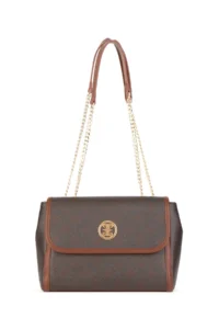 Pierre Cardin Brown Crossbody Bag - Image 6