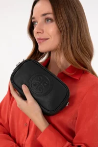 Pierre Cardin Black Crossbody Bag - Image 2