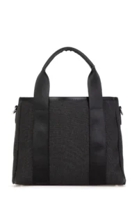 Pierre Cardin Black Canvas Bag - Image 5
