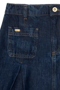 US Polo Assn. Girls' Dark Blue Jeans Skirt - Image 5