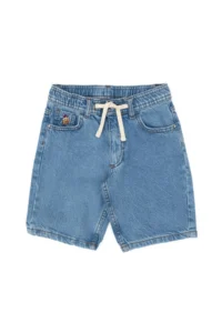 US Polo Assn. Boys' Blue Jeans Shorts - Image 2