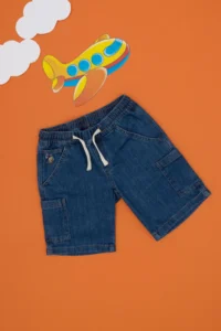 US Polo Assn. Boys' Blue Jeans Shorts