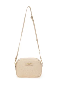 Pierre Cardin Ecru Crossbody Bag - Image 6