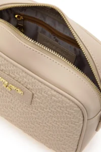 Pierre Cardin Ecru Crossbody Bag - Image 7