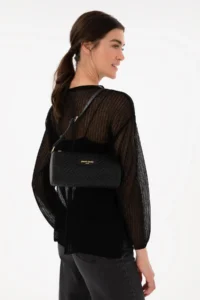 Pierre Cardin Black Shoulder Bag