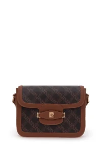 Pierre Cardin Brown Crossbody Bag - Image 3
