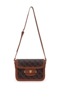 Pierre Cardin Brown Crossbody Bag - Image 6