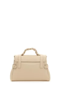 Pierre Cardin Ecru Crossbody Bag - Image 5