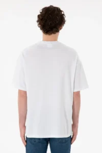 US Polo Assn. Men Oversized Fit Crew Neck White T-Shirt - Image 6