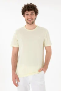 US Polo Assn. Men Regular Fit Crew Neck Limon Basic T-Shirt