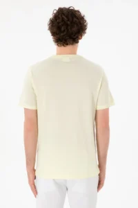 US Polo Assn. Men Regular Fit Crew Neck Limon Basic T-Shirt - Image 6