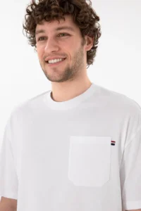 US Polo Assn. Men comfort Fit Crew Neck White T-Shirt - Image 3