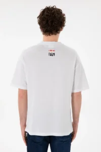 US Polo Assn. Men comfort Fit Crew Neck White T-Shirt - Image 6