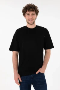 US Polo Assn. Men comfort Fit Crew Neck Black T-Shirt