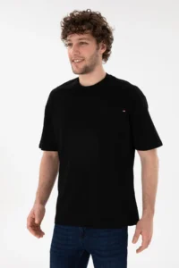 US Polo Assn. Men comfort Fit Crew Neck Black T-Shirt - Image 2