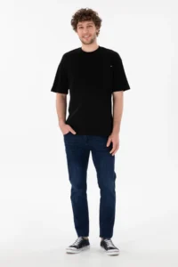 US Polo Assn. Men comfort Fit Crew Neck Black T-Shirt - Image 5