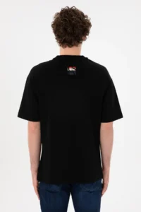 US Polo Assn. Men comfort Fit Crew Neck Black T-Shirt - Image 6