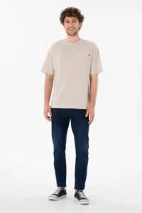 US Polo Assn. Men comfort Fit Crew Neck Stone T-Shirt - Image 5
