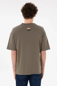 US Polo Assn. Men comfort Fit Crew Neck Mink T-Shirt - Image 6