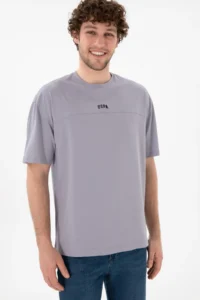 US Polo Assn. Men comfort Fit Crew Neck Gray T-Shirt - Image 4