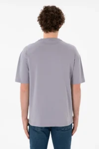 US Polo Assn. Men comfort Fit Crew Neck Gray T-Shirt - Image 6