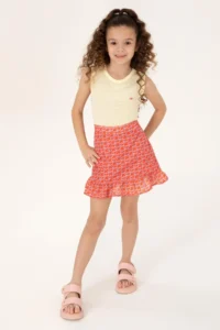 US Polo Assn. Girls' Limon Sleeveless Basic T-Shirt - Image 2