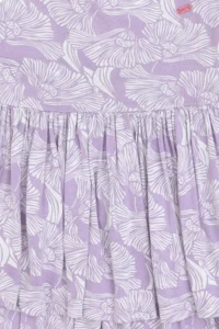 US Polo Assn. Girls' Lilac Frilly Sleeveless Knitting Dress - Image 5
