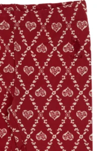 US Polo Assn. Girls' Cherry Heart Patterned interlock Sweatpants - Image 6