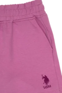 US Polo Assn. Girls' Fuchsia Knitting Shorts - Image 5