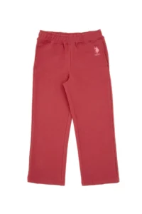 US Polo Assn. Girls' Cherry Loose Fit Two Thread Sweatpants - Image 4