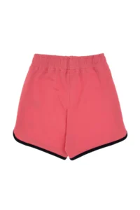 US Polo Assn. Girls' Pink Regular Fit Knitting Shorts - Image 4