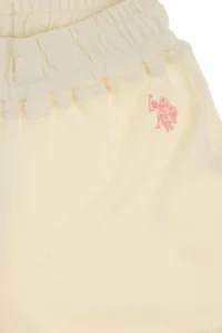 US Polo Assn. Girls' Pink Blok Colorful Knitting Shorts - Image 7