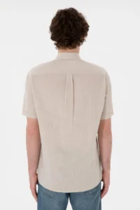 US Polo Assn. Men Stone Short Sleeve Shirt - Image 6