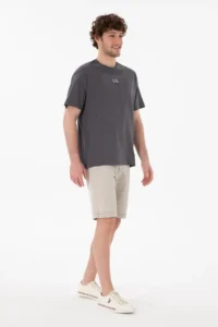 US Polo Assn. Men comfort Fit Crew Neck Anthracite T-Shirt - Image 5