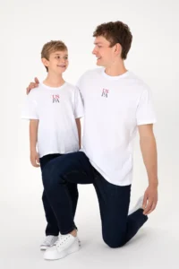 US Polo Assn. Men comfort Fit Crew Neck White T-Shirt - Image 2