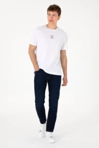US Polo Assn. Men comfort Fit Crew Neck White T-Shirt - Image 6