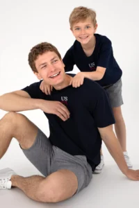 US Polo Assn. Men comfort Fit Crew Neck Navy Blue T-Shirt