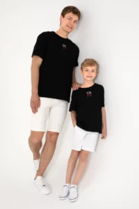US Polo Assn. Men comfort Fit Crew Neck Black T-Shirt - Image 2