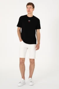US Polo Assn. Men comfort Fit Crew Neck Black T-Shirt - Image 6