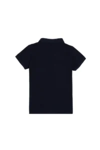 US Polo Assn. Boys' Navy Blue Basic Polo Shirt Collar T-Shirt - Image 5