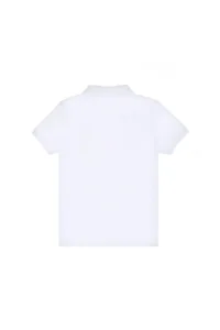 US Polo Assn. Boys' White Basic T-Shirt - Image 3