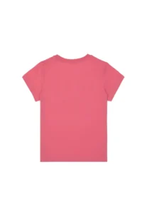 US Polo Assn. Boys' Pink Basic Crew Neck T-Shirt - Image 3